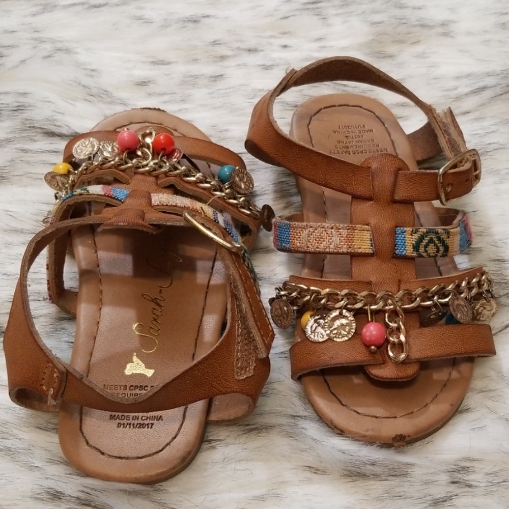 HP❣Sarah-Jane Kids boho chic style sandals Sz 6